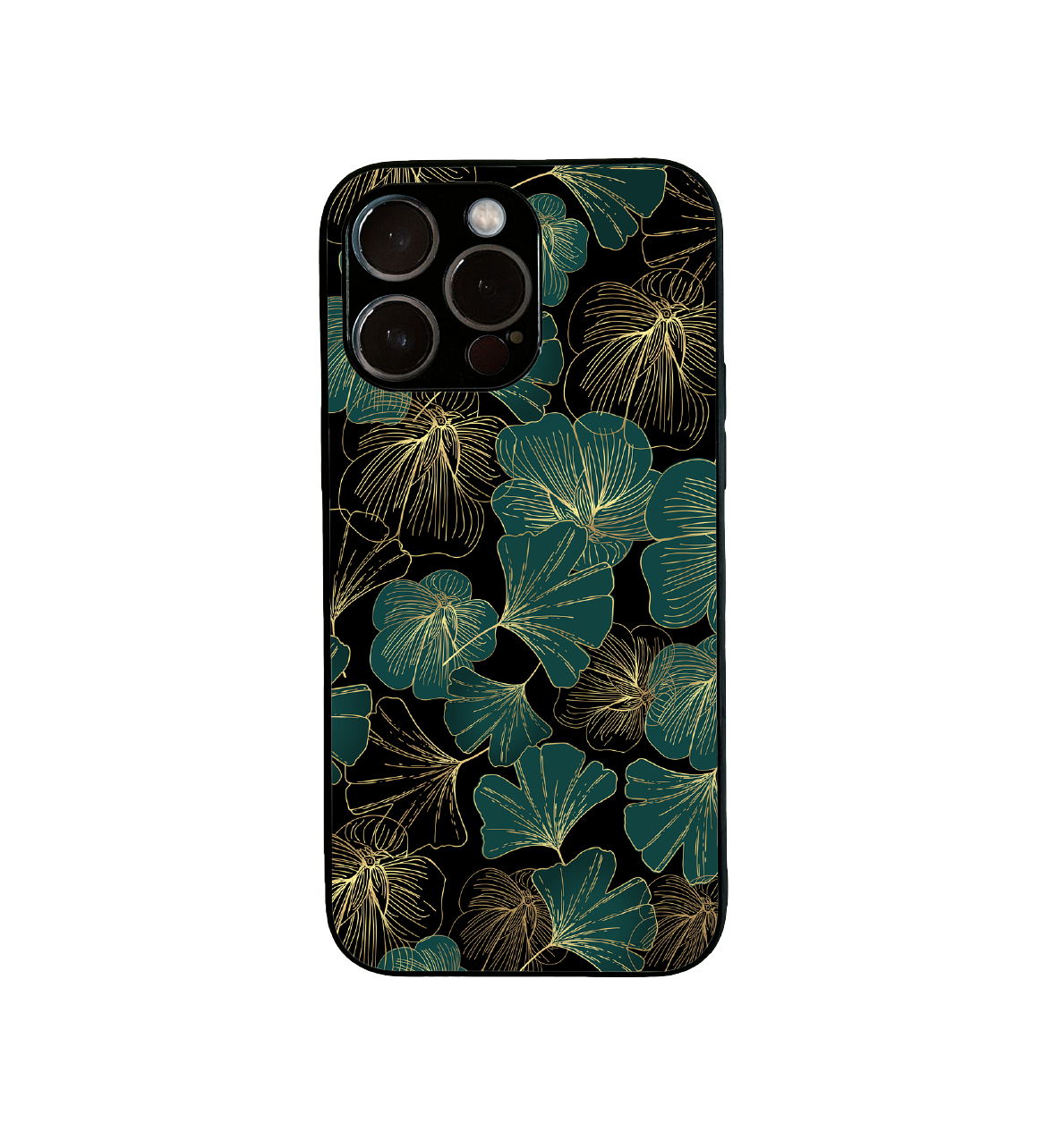 Kryt na telefon s motivem Zlaté kytky