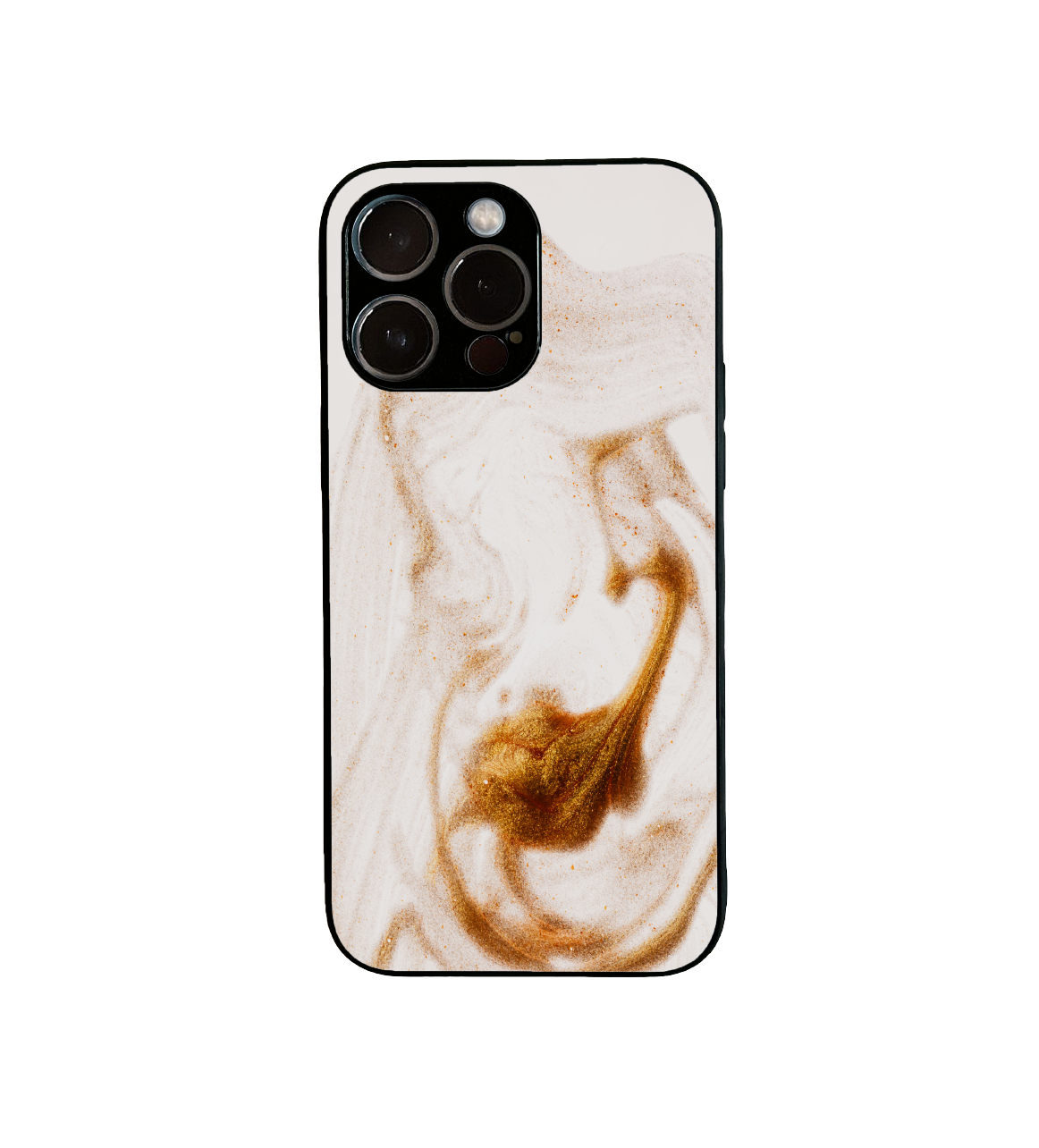 Kryt na telefon s motivem Mramor zlato bílí